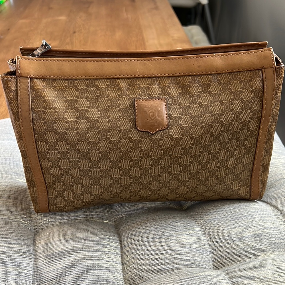 Celine Macadam toiletry bag
